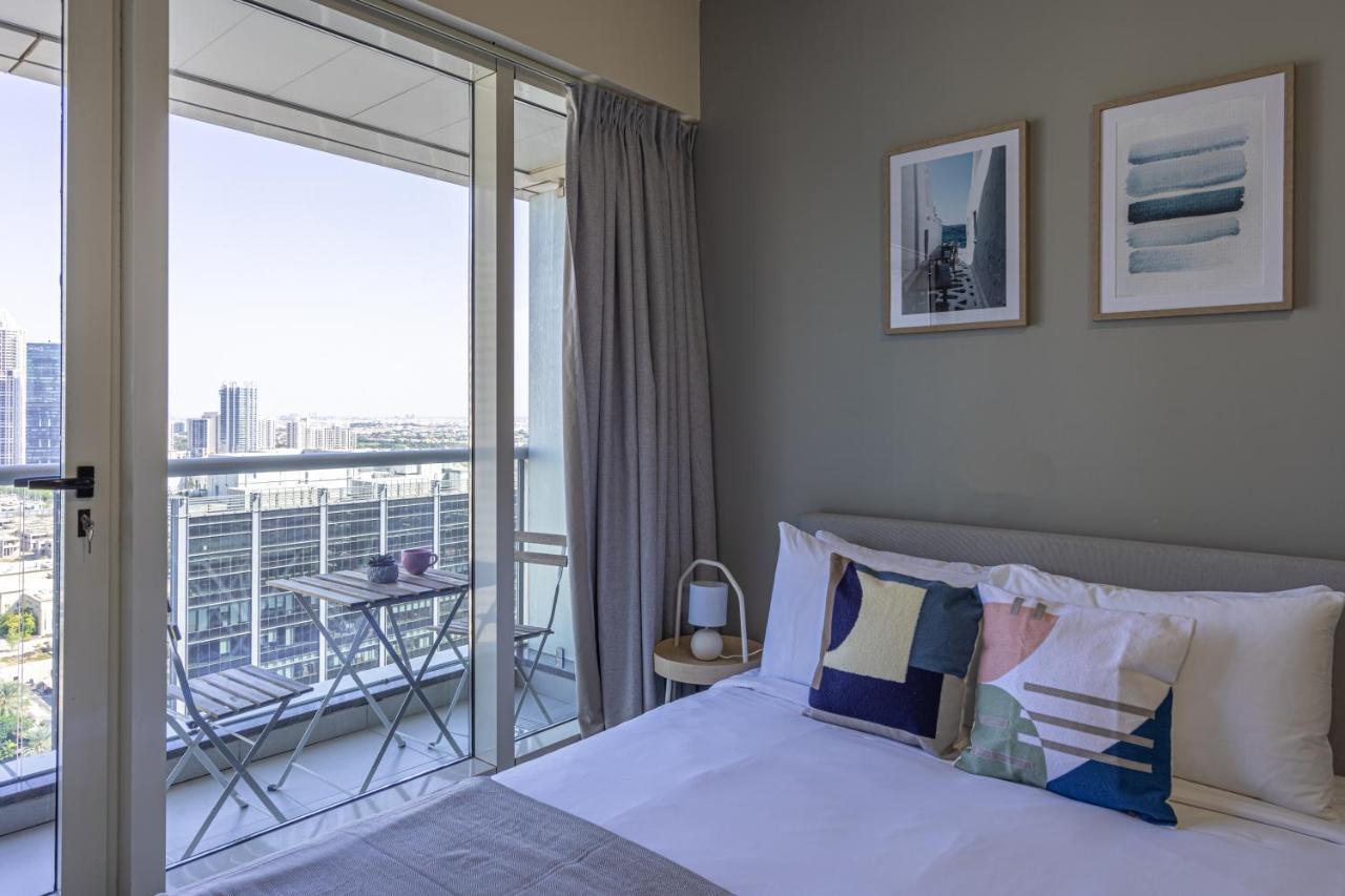 Higuests - Modern Studio With Incredible City Skyline View Dubai Bagian luar foto