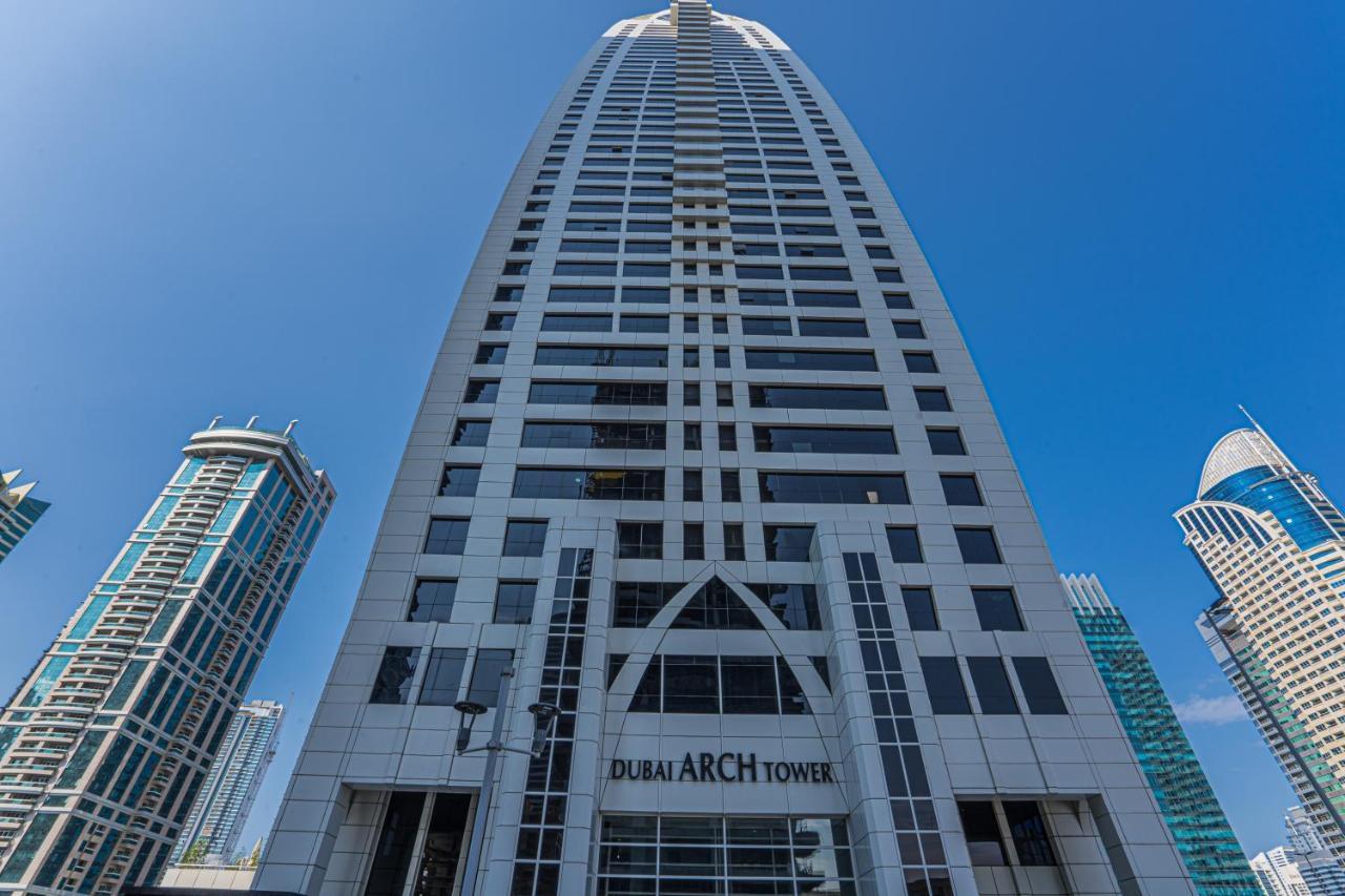 Higuests - Modern Studio With Incredible City Skyline View Dubai Bagian luar foto