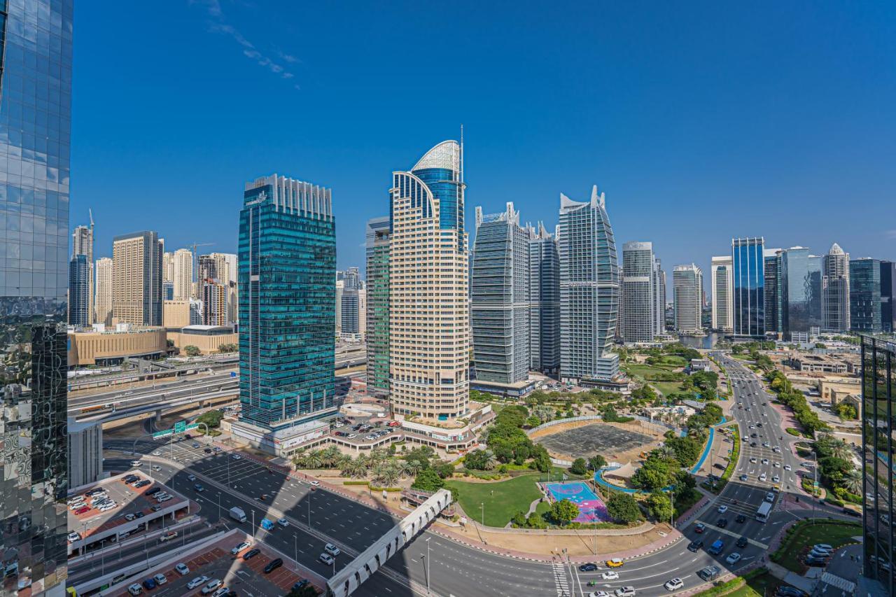 Higuests - Modern Studio With Incredible City Skyline View Dubai Bagian luar foto