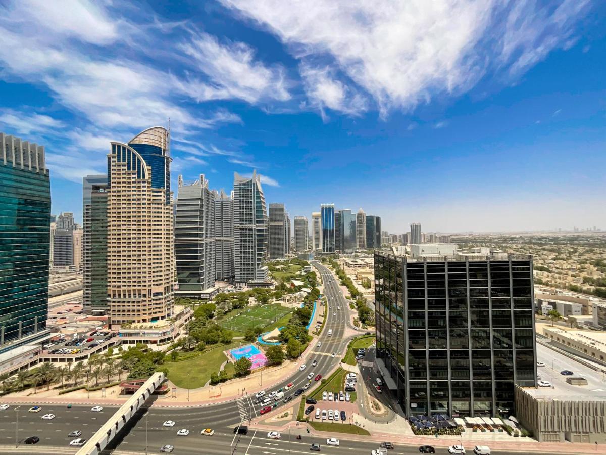 Higuests - Modern Studio With Incredible City Skyline View Dubai Bagian luar foto
