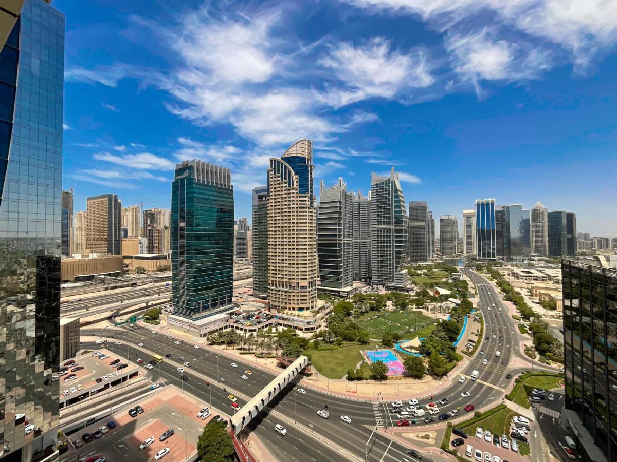 Higuests - Modern Studio With Incredible City Skyline View Dubai Bagian luar foto